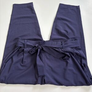 Torrid Navy Tie Front Tapered Leg Pants Size 1 New with Tags